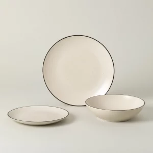 Servizio AUGUSTA by Costa Nova - 3 sottopiatti - 3 piatti piani - 3 piatti fondi - 3 piatti frutta - 3 piatti dst